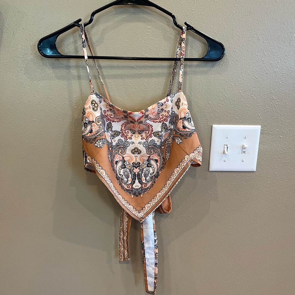SHEIN Bandana Top